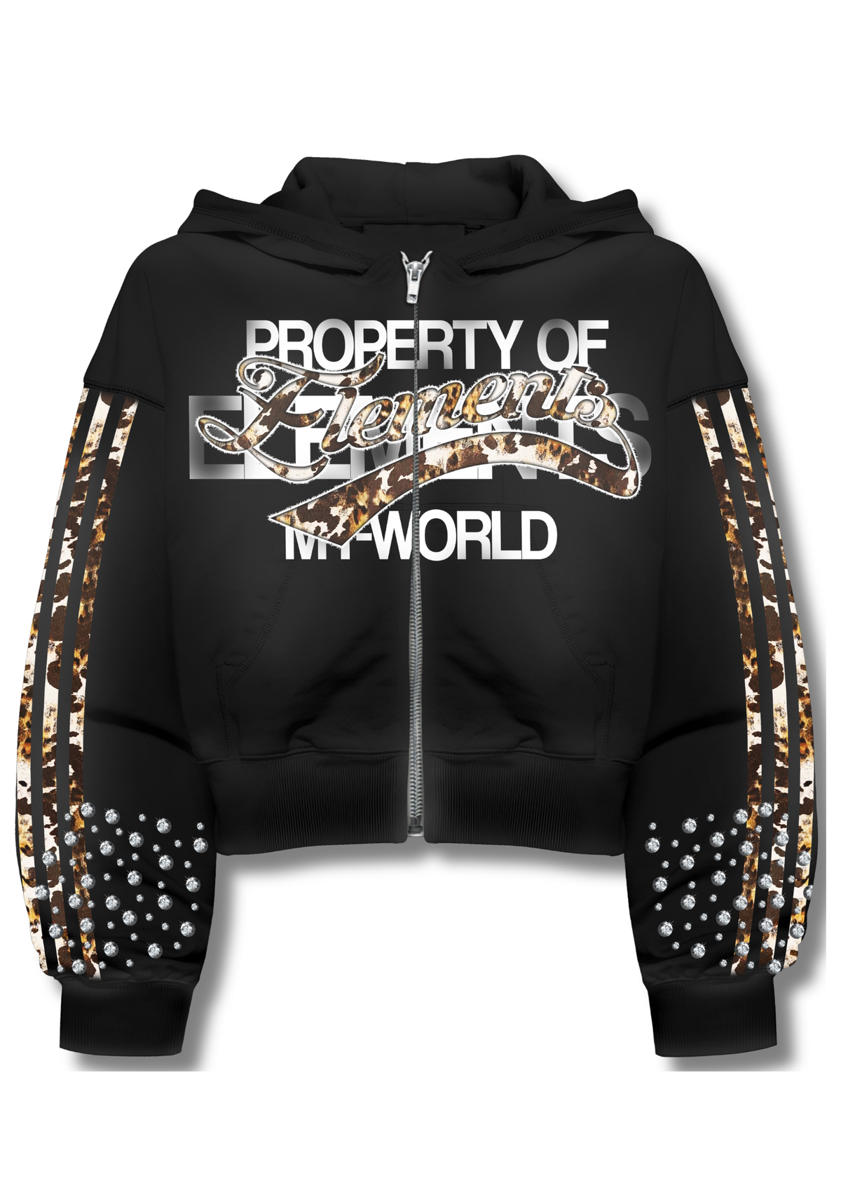 PROPERTY OF ELEMENTS SIGNATURE ZIPUP HOODIE