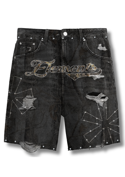 CONCRETE JUNGLE '69' DENIM SHORT