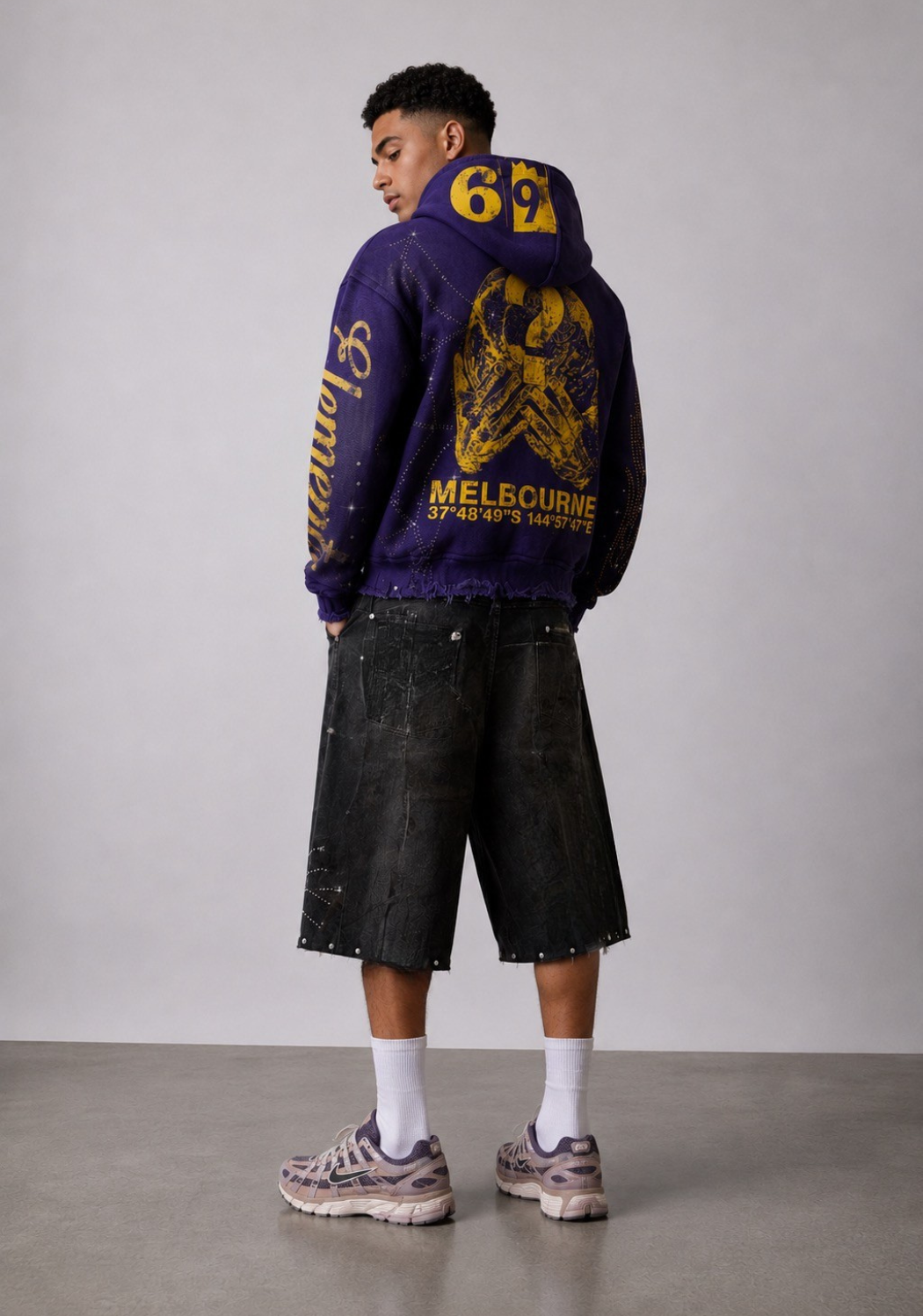 COSMIC WEB ZIPUP HOODIE