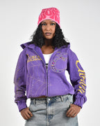 COSMIC WEB ZIPUP HOODIE