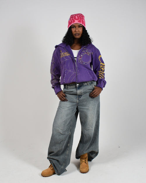 COSMIC WEB ZIPUP HOODIE