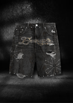 CONCRETE JUNGLE '69' DENIM SHORT
