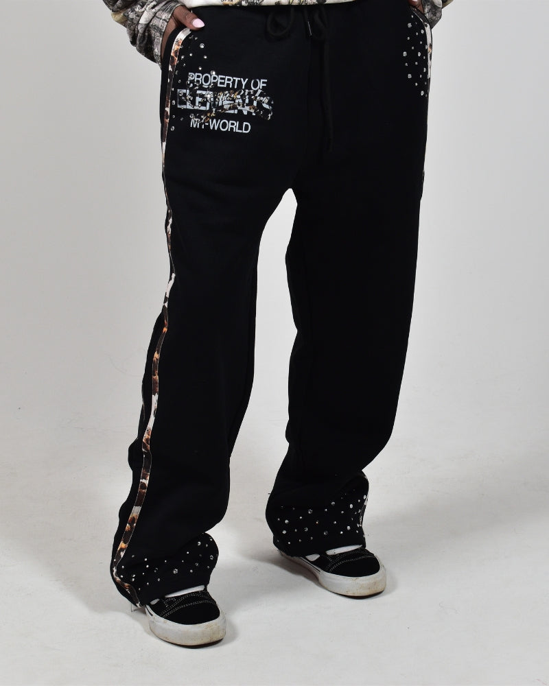 PROPERTY OF ELEMENTS SIGNATURE 'FLARED SWEATS'