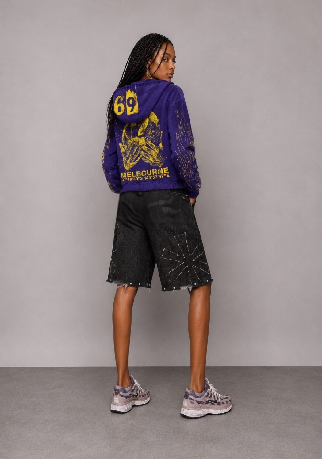 COSMIC WEB ZIPUP HOODIE