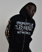 PROPERTY OF ELEMENTS SIGNATURE ZIPUP HOODIE