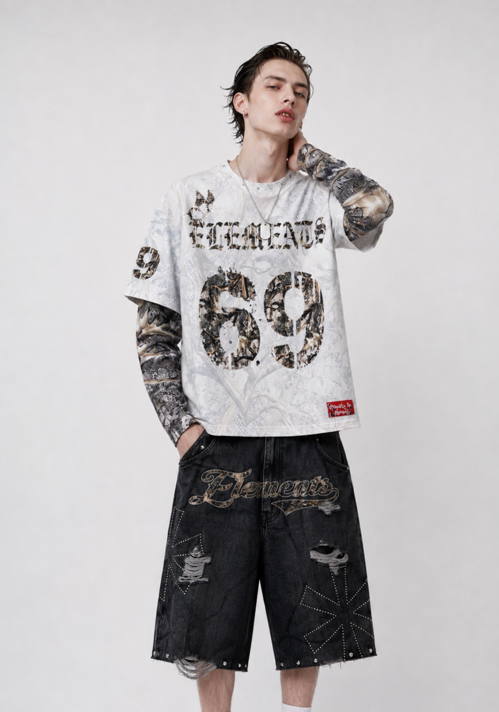 CONCRETE JUNGLE '69' TEE"